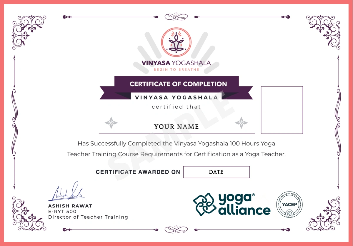 100 Hour Yoga Teacher Training in Rishikesh