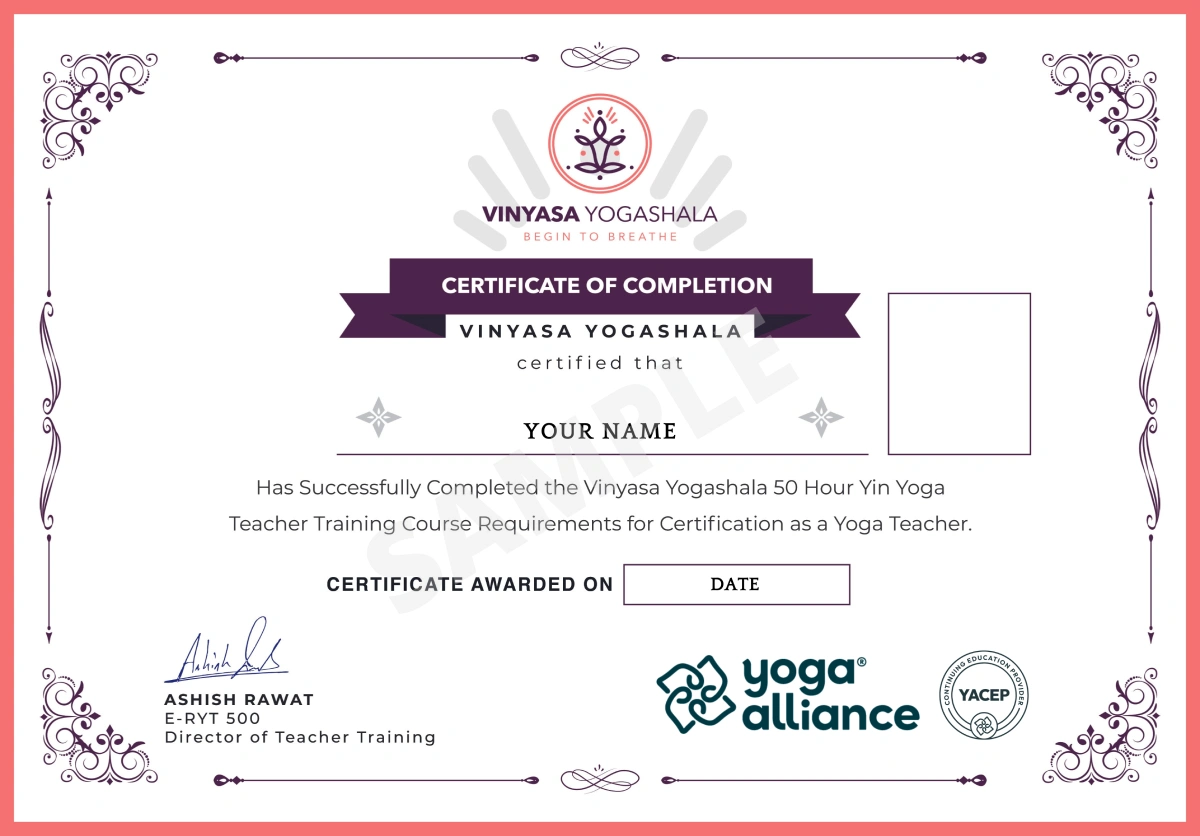 Online Yin Yoga Teacher Training Course