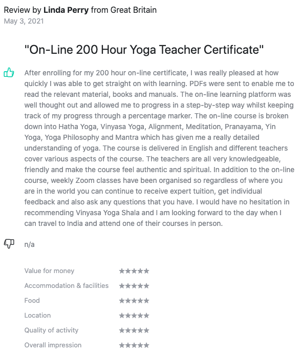 200 Hour Online Yoga Teacher Training Course